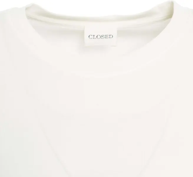 Tricouri CLOSED T-Shirt with Threequarter Sleeves White Femei (BM 19031797) 5