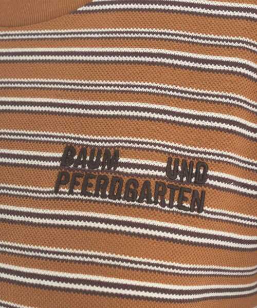 Tricouri Baum und Pferdgarten Striped T-Shirt Brown Femei (BM 19031809) 5