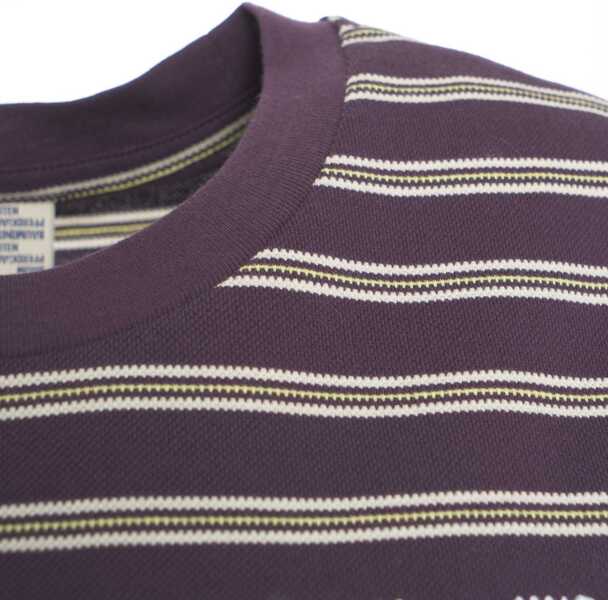 Tricouri Baum und Pferdgarten Striped T-Shirt Purple Femei (BM 19031809) 5