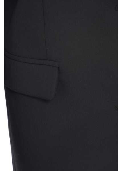 Sacouri Erika Cavallini Single-breasted blazer Selene Black Femei (BM 19031833) 6