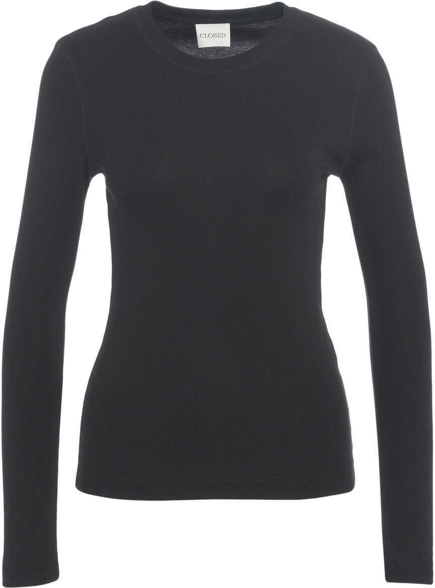 Tricouri CLOSED T-Shirt Black Femei (BM 19031836) 2