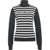LIU JO SPORT Turtleneck sweater with logo print Black