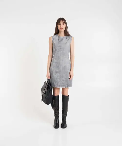 Rochii scurte Won Hundred Mini dress Allegra Grey Femei (BM 19031854) 3