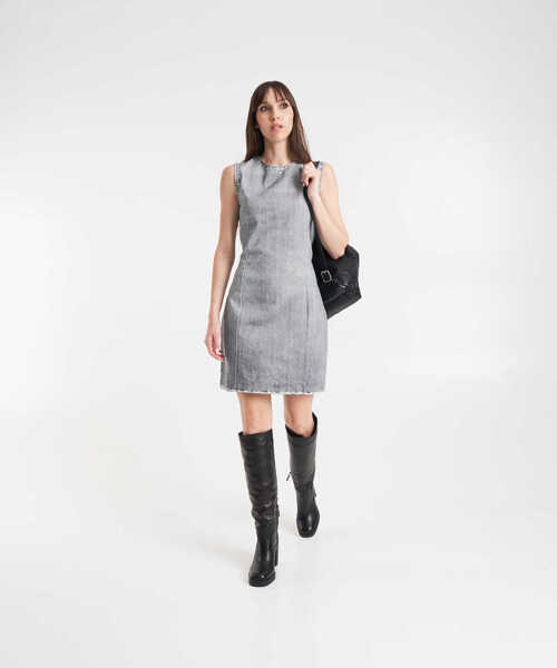 Rochii scurte Won Hundred Mini dress Allegra Grey Femei (BM 19031854) 4