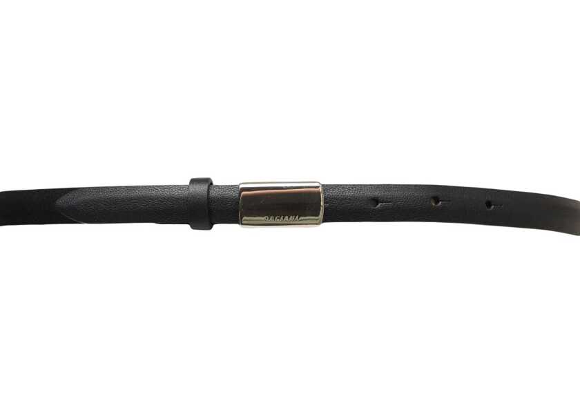 Curele Orciani Smooth leather belt Black Femei (BM 19031884) 3