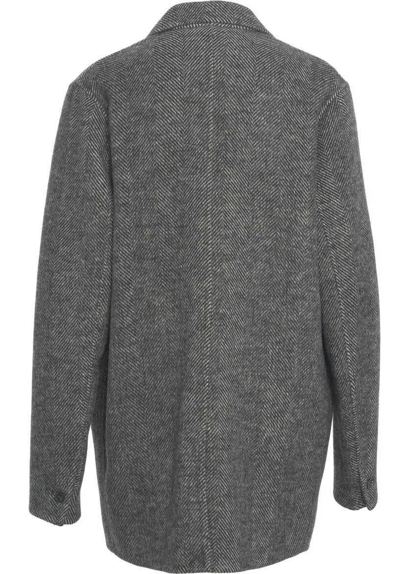 Sacouri Otto d ame Wool blend blazer Black Femei (BM 19031929) 3