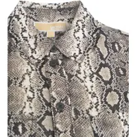 Topuri Dama - Bluze Michael Kors Blouse with animal-print Grey Femei (BM 19031938) - B-mall.ro