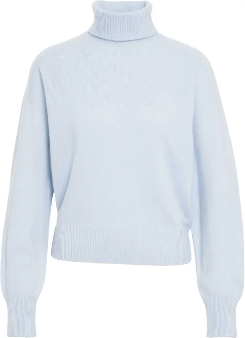 Pulovere MVM Cashmere turtleneck sweater Blue Femei (BM 19031968) 2
