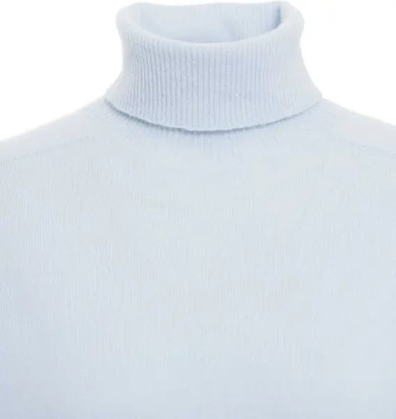 Pulovere MVM Cashmere turtleneck sweater Blue Femei (BM 19031968) 5