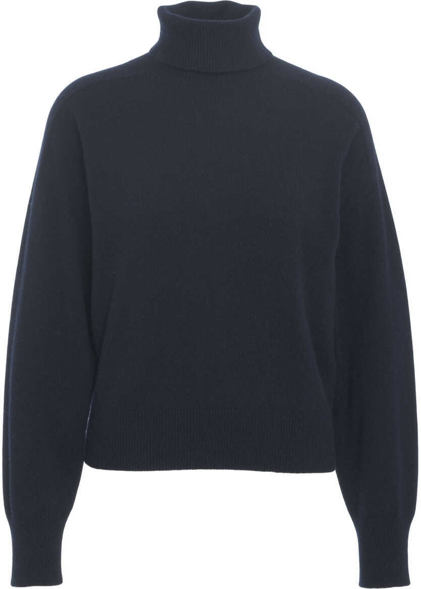 Pulovere MVM Cashmere turtleneck sweater Blue Femei (BM 19031968) 1