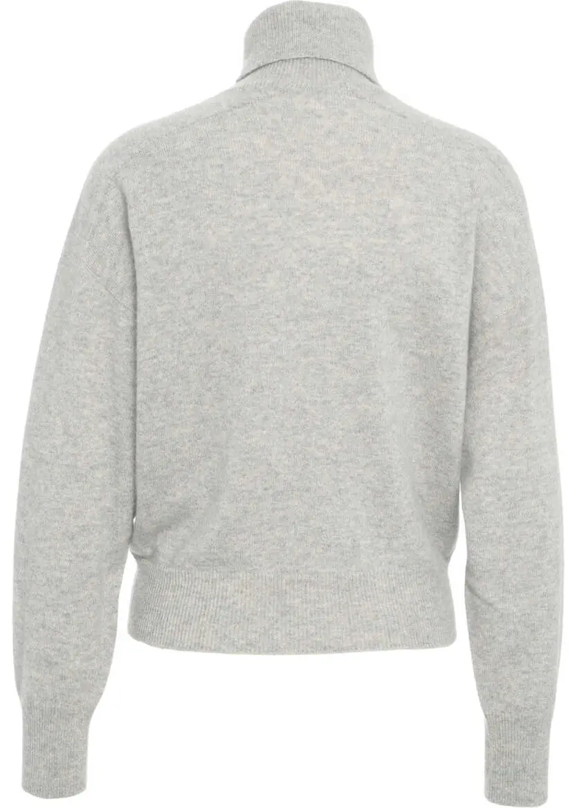 Pulovere MVM Cashmere turtleneck sweater Grey Femei (BM 19031968) 3