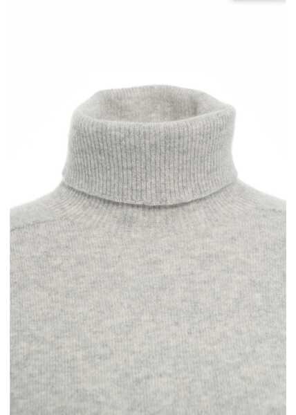 Pulovere MVM Cashmere turtleneck sweater Grey Femei (BM 19031968) 4