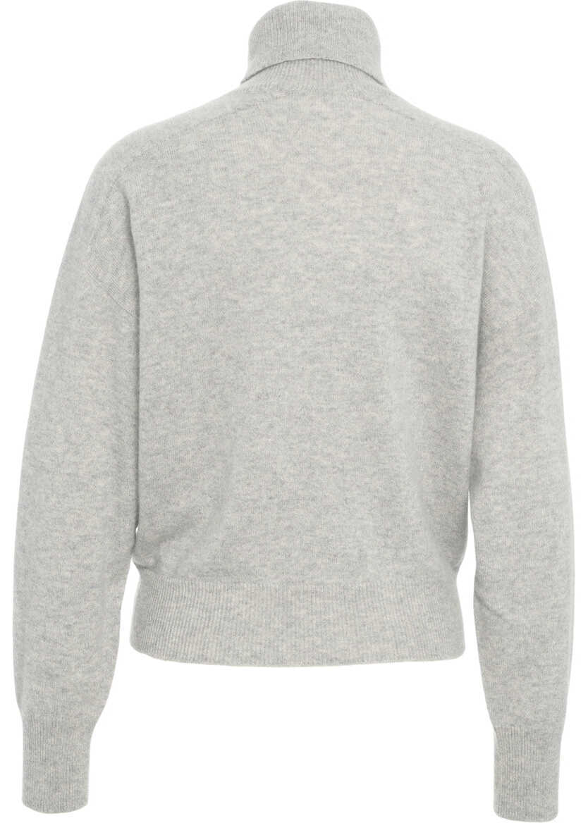 Pulovere MVM Cashmere turtleneck sweater Grey Femei (BM 19031968) 7