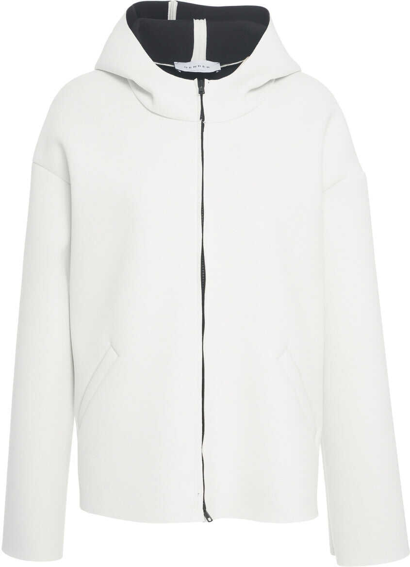 Jachete Gender Hooded Jacket White Femei (BM 19031986) 2