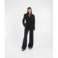 Sacouri Otto d ame Dama - Sacouri office Otto d ame Jacket with waist belt Black Femei (BM 19031992) - B-mall.ro