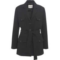 Sacouri office Jacket with waist belt Femei