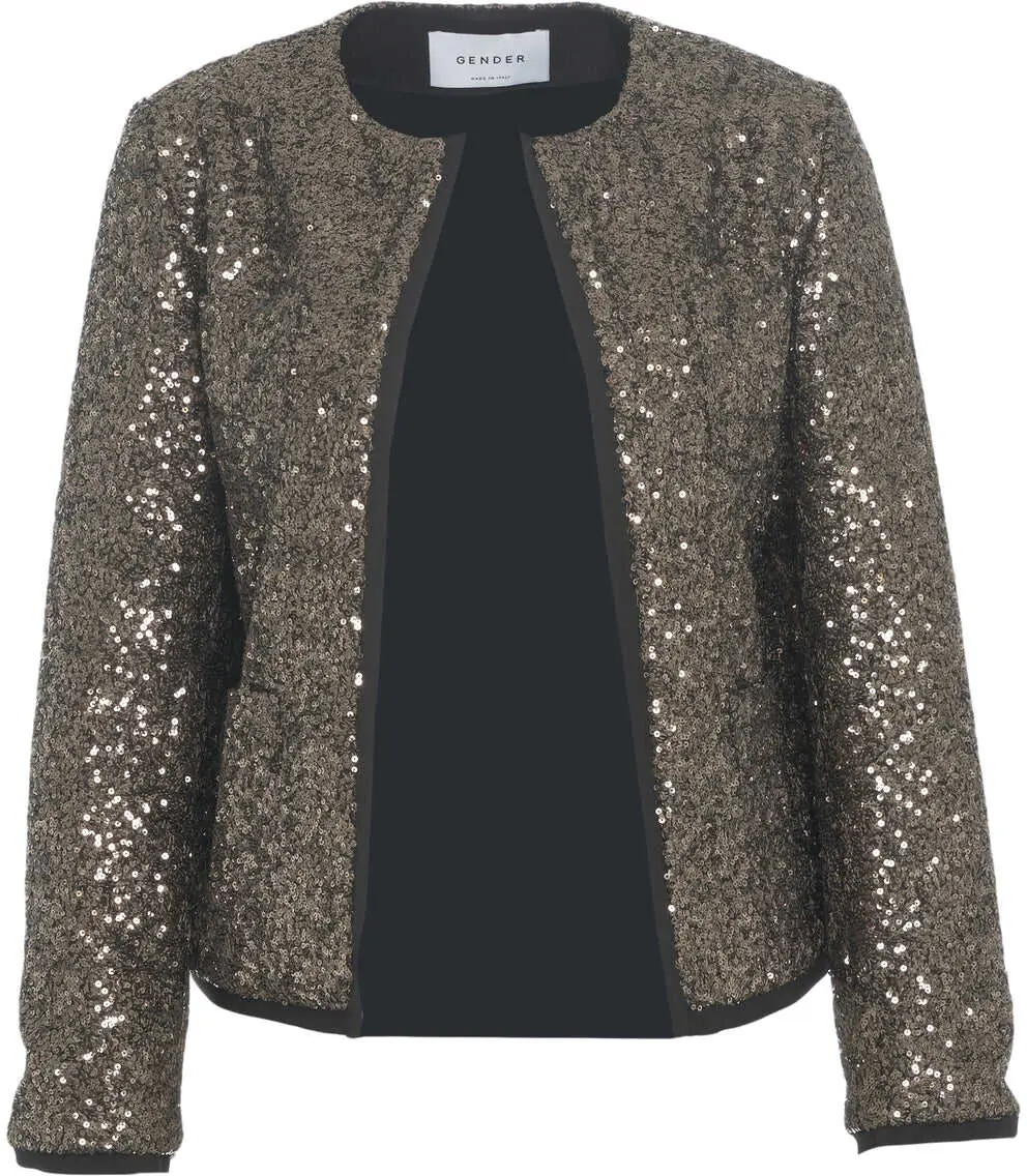 Jachete Gender Jacket wirth sequins Grey Femei (BM 19031995) 8