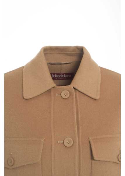 Jachete Max Mara Wool jacket Fiero Brown Femei (BM 19031998) 4