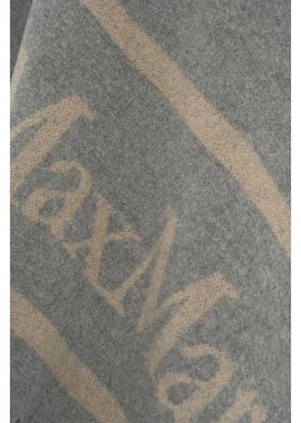 Poncho Max Mara Mantle fringe details Grey Femei (BM 19032007) 5