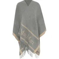 Poncho Mantle fringe details Femei