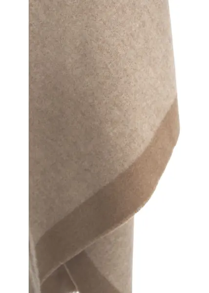 Poncho Max Mara Mantle fringe details Beige Femei (BM 19032007) 5