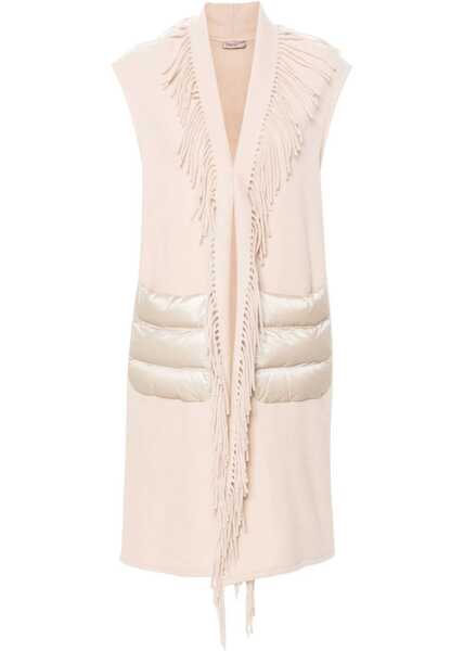 Veste Herno Vest with fringe detail Beige Femei (BM 19032010) 1