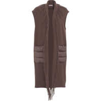 Veste Vest with fringe detail Femei