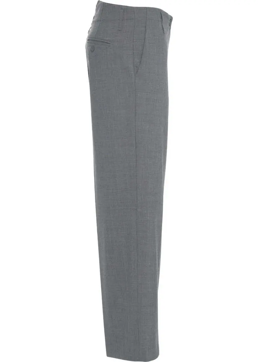 Pantaloni casual Semicouture Straight leg pants Grey Femei (BM 19032016) 4
