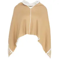 Poncho Cape with logo details Femei