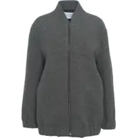 Jachete Oversize Virgin Wool Bomber Femei