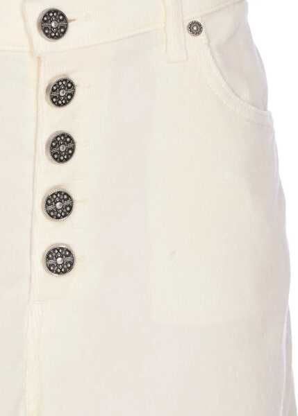 Pantaloni casual Dondup Pants Bessie Gioie White Femei (BM 19032094) 3