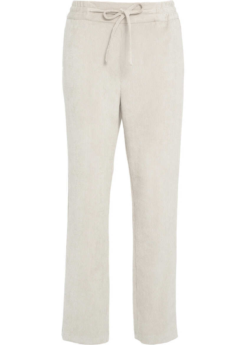 Pantaloni casual Gender Corduroy pants Beige Femei (BM 19032097) 2
