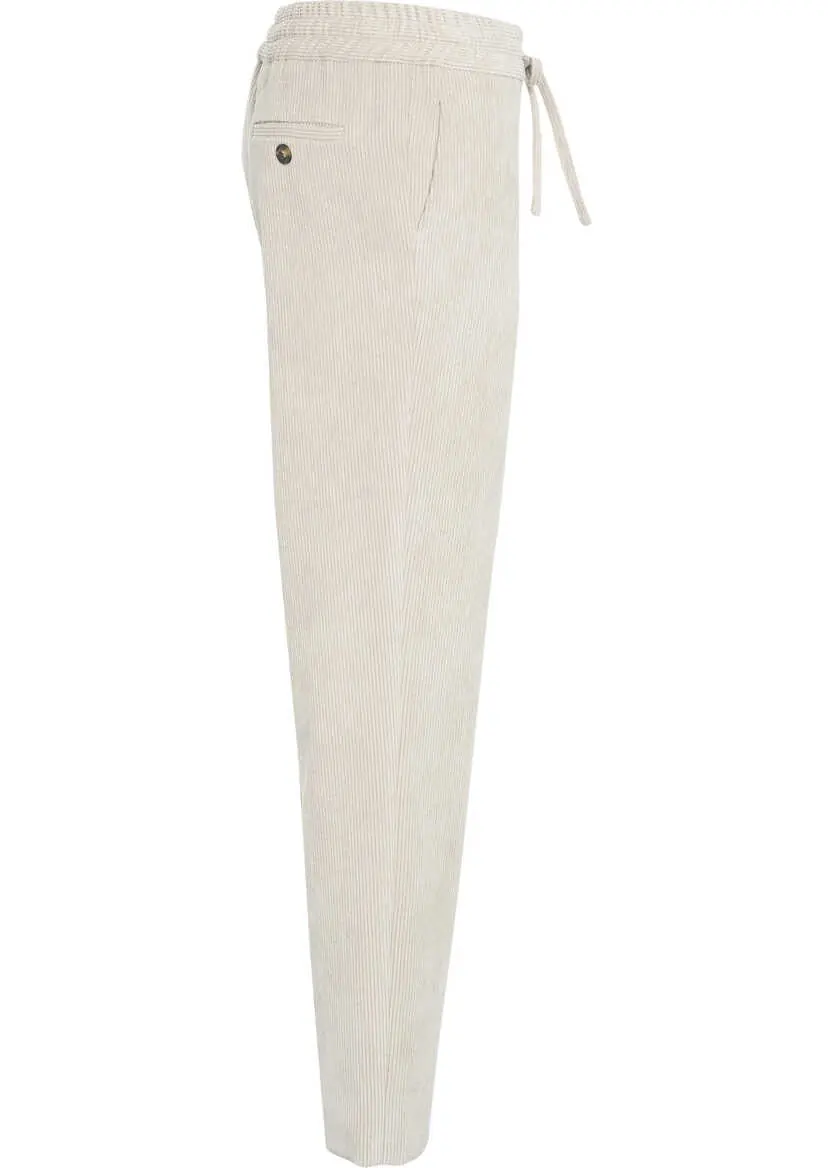 Pantaloni casual Gender Corduroy pants Beige Femei (BM 19032097) 7