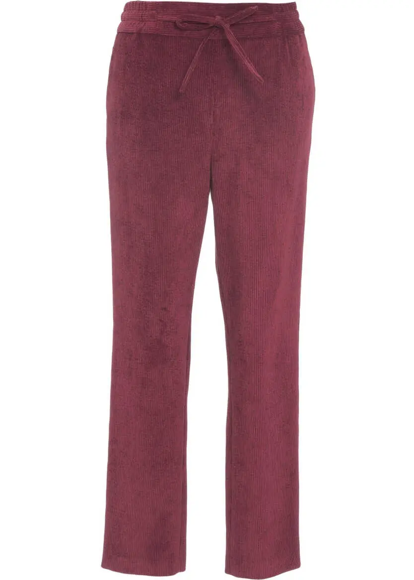 Pantaloni casual Gender Corduroy pants Red Femei (BM 19032097) 2