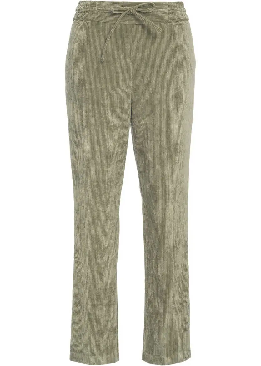 Pantaloni casual Gender Corduroy pants Green Femei (BM 19032097) 2