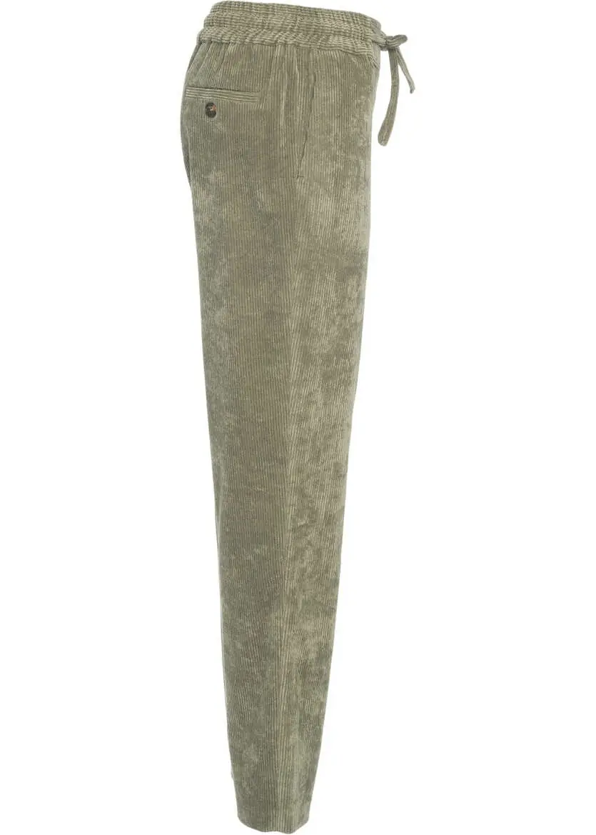 Pantaloni casual Gender Corduroy pants Green Femei (BM 19032097) 3