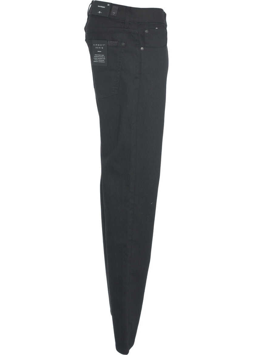 Blugi drepti 7 For All Mankind Straight leg jeans Black Barbati (BM 19032109) 3