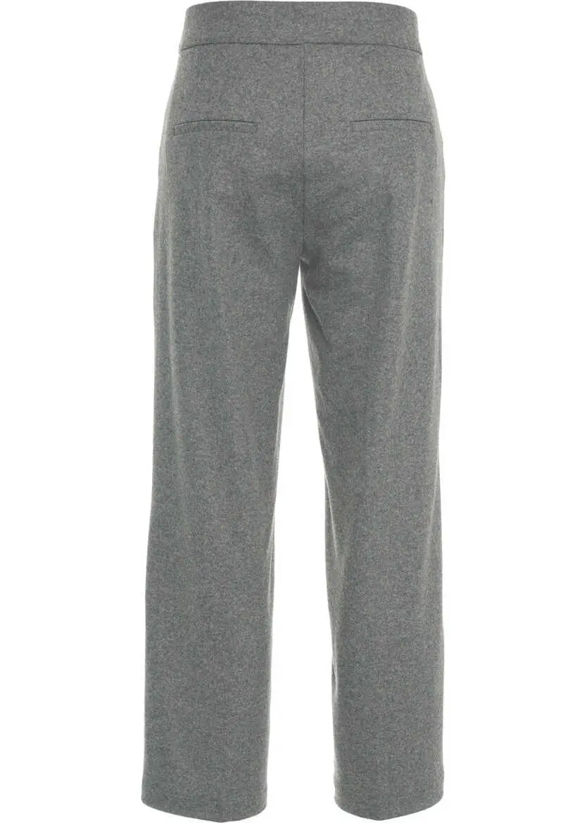 Pantaloni casual Cambio Wool pants Cameron Grey Femei (BM 19032121) 4