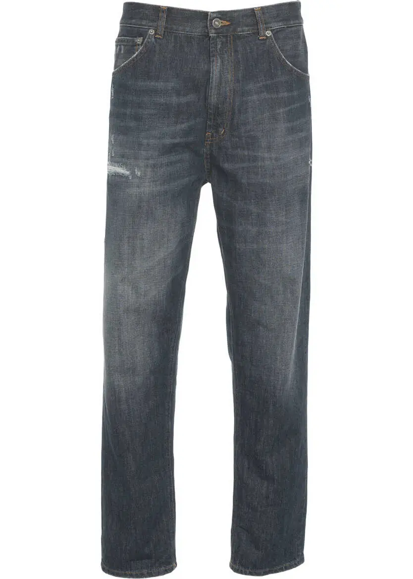 Blugi drepti Dondup Straight leg jeans Grey Barbati (BM 19032145) 2
