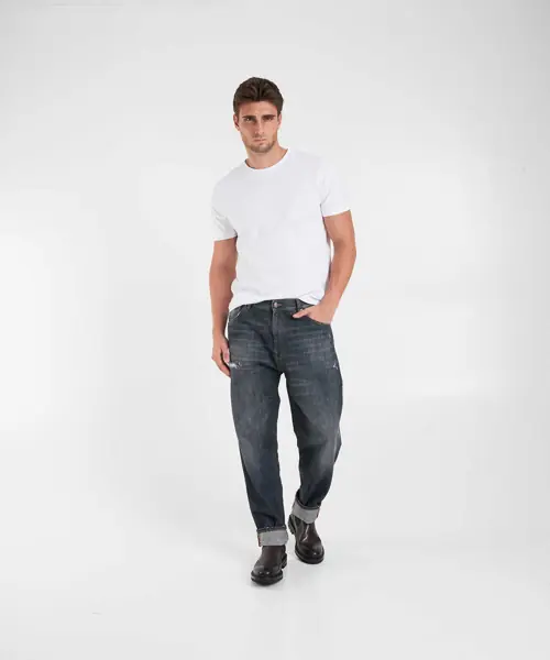 Blugi drepti Dondup Straight leg jeans Grey Barbati (BM 19032145) 3