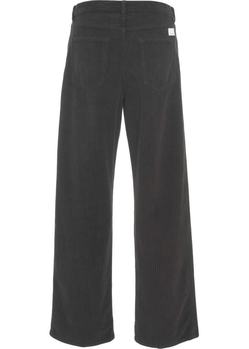 Pantaloni casual Nine in the morning Corduroy pants Brown Femei (BM 19032151) 4