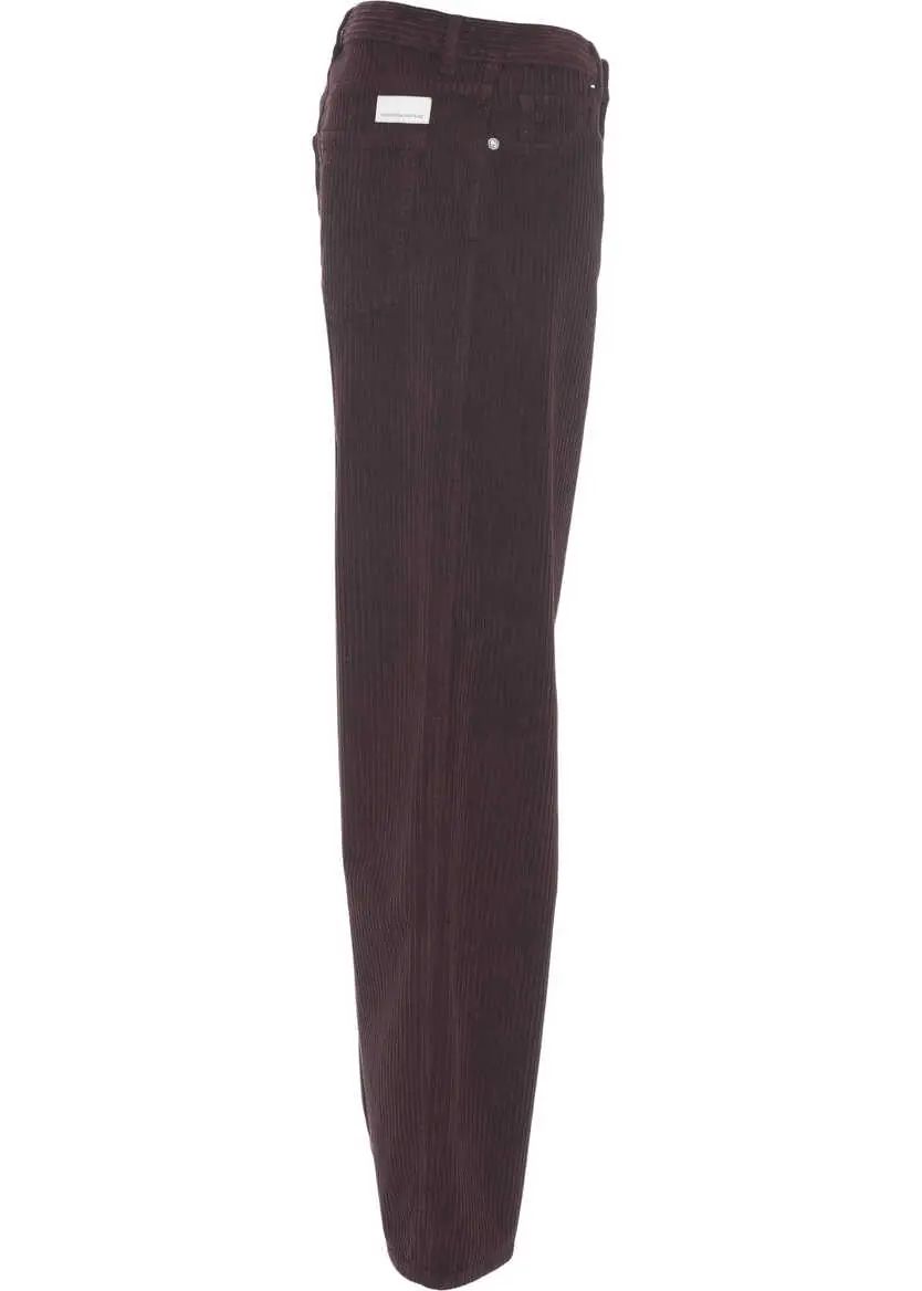 Pantaloni casual Nine in the morning Corduroy pants Red Femei (BM 19032151) 3