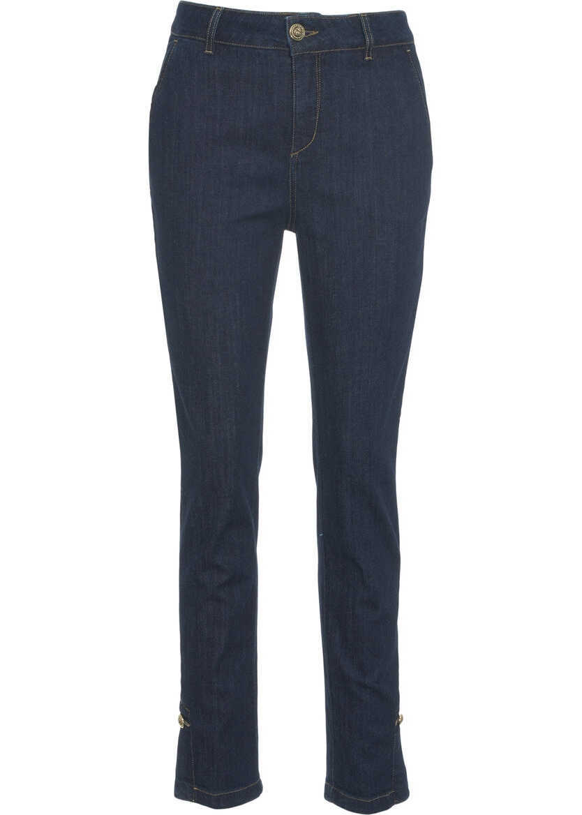Blugi drepti Liu Jo Skinny jeans Blue Femei (BM 19032169) 2