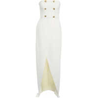 Rochii lungi Elisabetta Franchi Maxi dress with decorative buttons