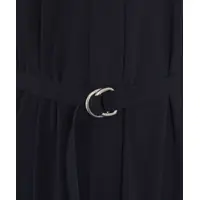 Rochii lungi Dama - Rochii lungi NORMA KAMALI Maxi dress with waist belt Blue Femei (BM 19032205) - B-mall.ro