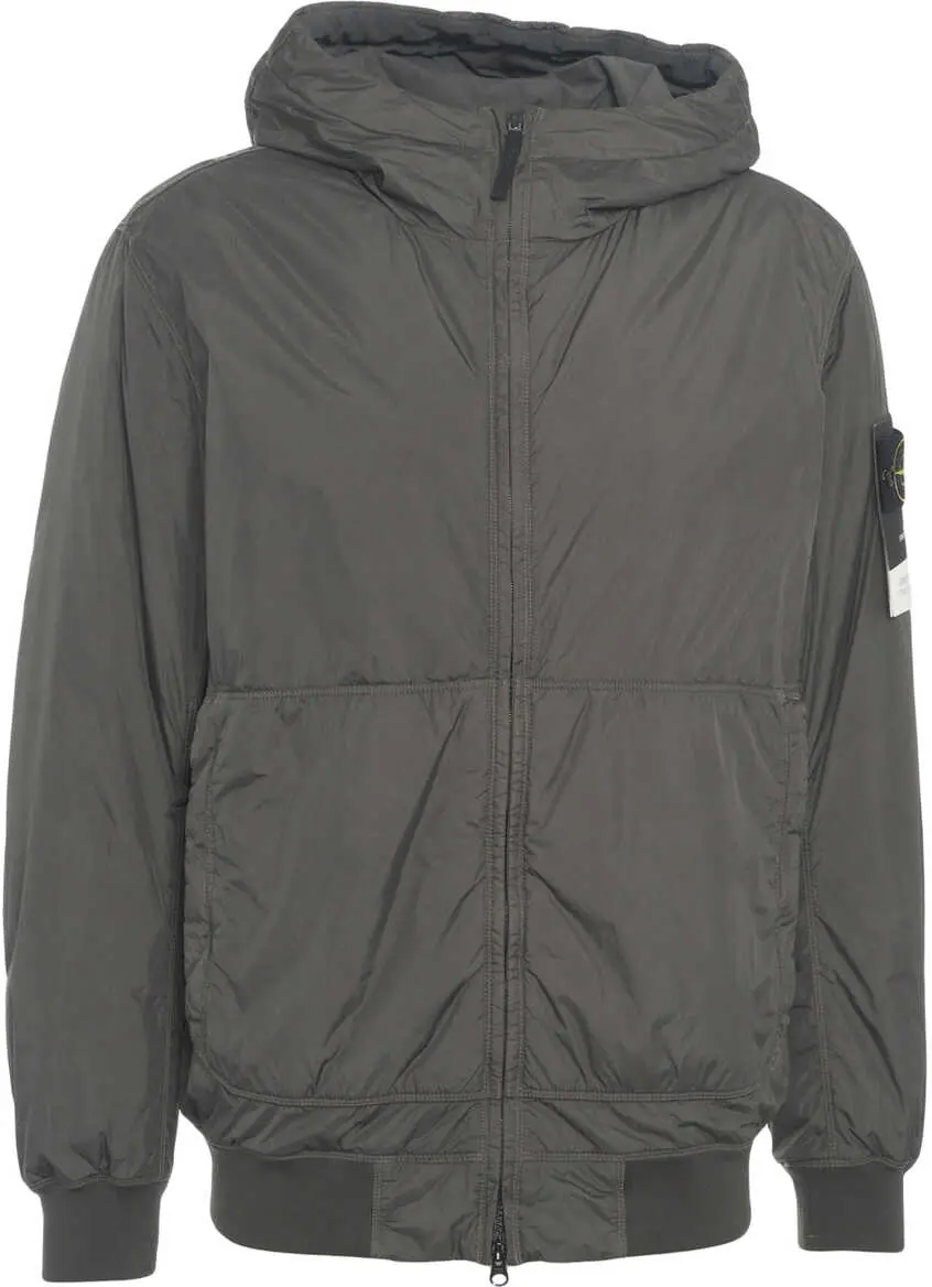 Jachete Stone Island Hooded jacket Grey Barbati (BM 19032211) 8
