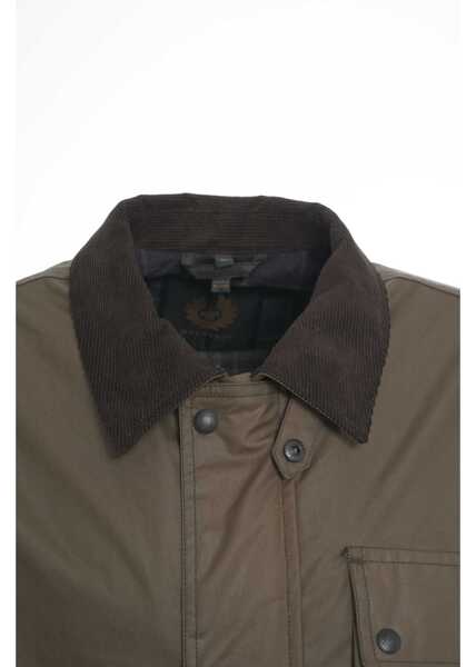 Jachete Belstaff Waxed jacket Incline Green Barbati (BM 19032217) 5