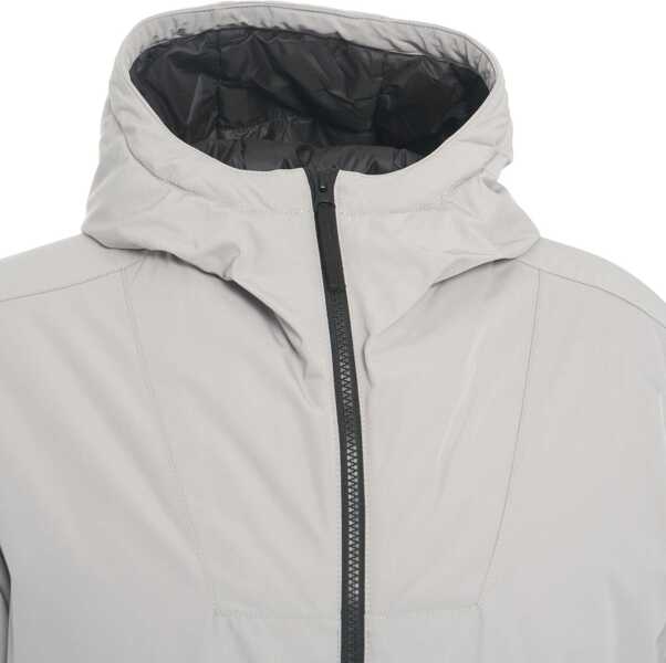 Geci de iarna Stone Island Padded jacket with hood Grey Barbati (BM 19032220) 4