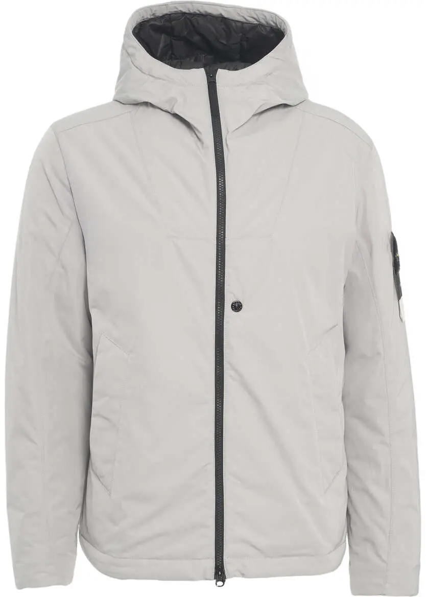 Geci de iarna Stone Island Padded jacket with hood Grey Barbati (BM 19032220) 6