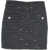Liu Jo Bouclé mini skirt with sequins Black
